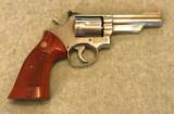 S&W 66 STAINLESS 357 MAG 4 IN BARREL RED RAMP MFG 1975 - 2 of 7