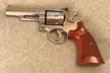 S&W 66 STAINLESS 357 MAG 4 IN BARREL RED RAMP MFG 1975 - 1 of 7