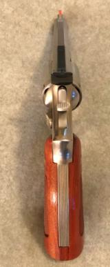 S&W 66 STAINLESS 357 MAG 4 IN BARREL RED RAMP MFG 1975 - 6 of 7
