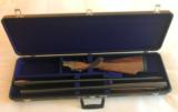WINCHESTER 101 TRAP 12G TWO SINGLE BARRELS 32 I/M AND 34 F WITH FITTED CASE - 1 of 15