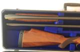 WINCHESTER 101 TRAP 12G TWO SINGLE BARRELS 32 I/M AND 34 F WITH FITTED CASE - 4 of 15
