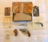 SMITH & WESSON 60 NO DASH 38 SP 2 IN STAINLESS BOX PAPERS TWO SETS GRIPS - 1 of 10