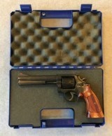 SMITH & WESSON 586 NO DASH 357 MAGNUM 6 IN L FRAME FULL LUG - 1 of 6