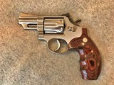 SMITH & WESSON MODEL 19-3 2 1/2 IN 357 MAG SNUB NICKEL - 1 of 10
