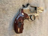 SMITH & WESSON MODEL 19-3 2 1/2 IN 357 MAG SNUB NICKEL - 6 of 10