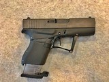 GLOCK 43 FOLDING CONCEAL 9MM PISTOL NIB JULY 3,4,5,6 SALE - 8 of 14