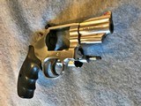 SMITH & WESSON 66-4 STAINLESS 2 1/2 IN BRL 357 MAG REVOLVER - 7 of 10