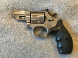 SMITH & WESSON 66-4 STAINLESS 2 1/2 IN BRL 357 MAG REVOLVER - 1 of 10