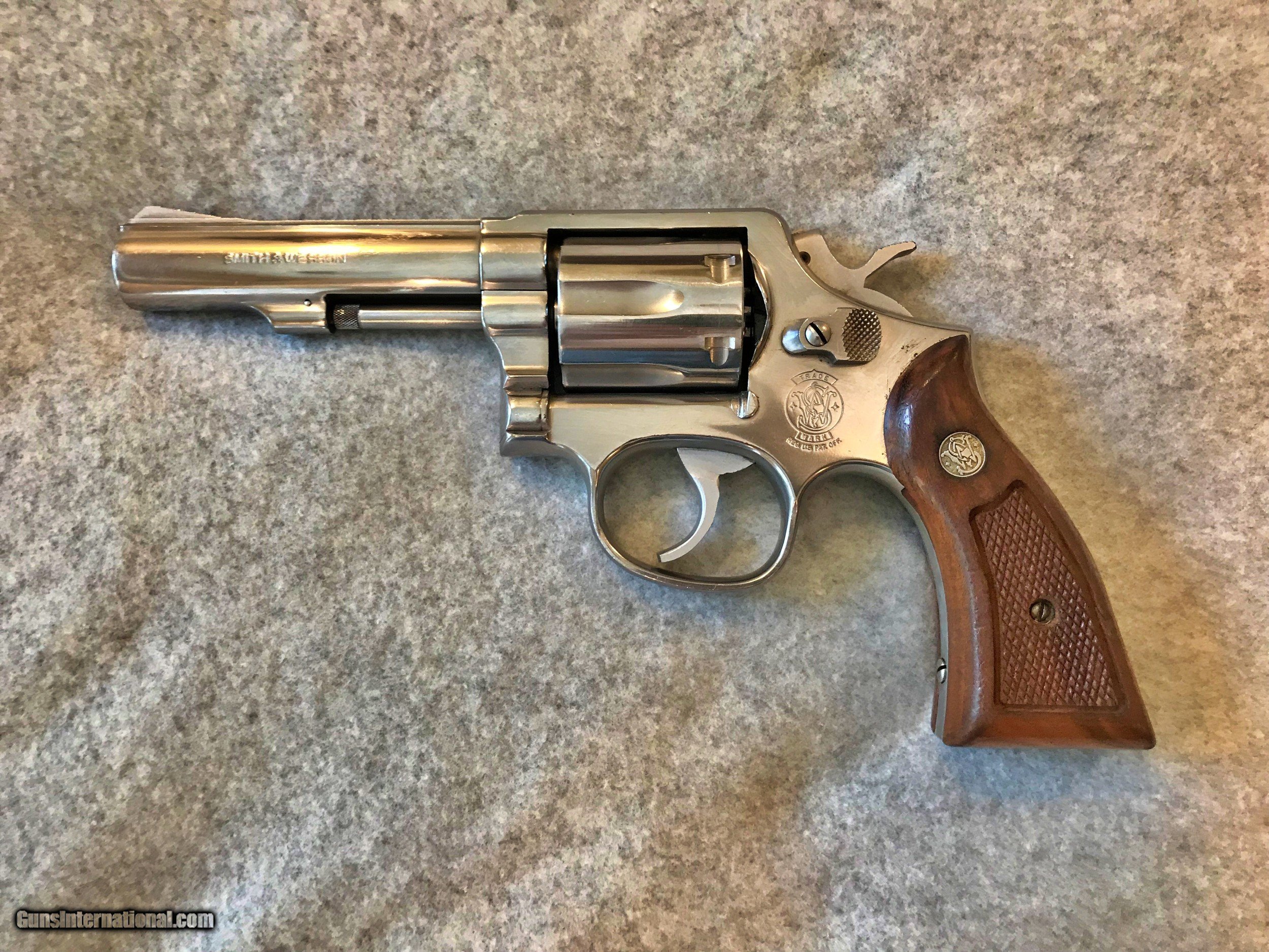 SMITH & WESSON 65-4 357 MAG STAINLESS