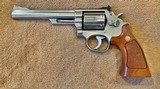 SMITH & WESSON 66-3 STAINLESS 6 IN REVOLVER 357 MAG - 1 of 10