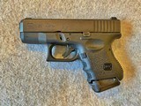 GLOCK 26 PISTOL 9MM NIGHT SIGHTS 12RD MAG - 1 of 8