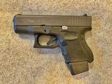 GLOCK 26 PISTOL 9MM 10 RD & 12 RD MAGS - 2 of 9