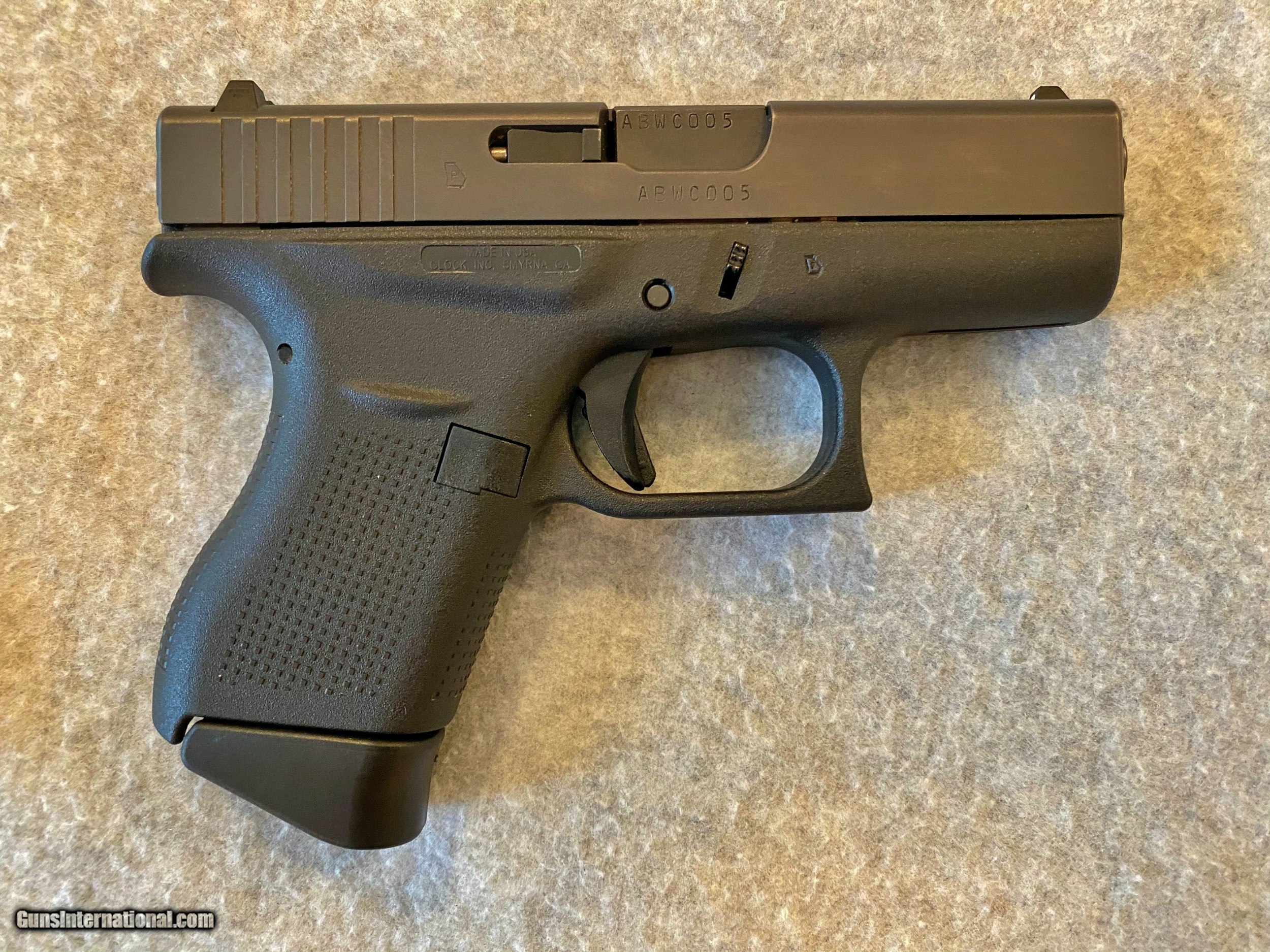 GLOCK 42 380 AUTO SUBCOMPACT