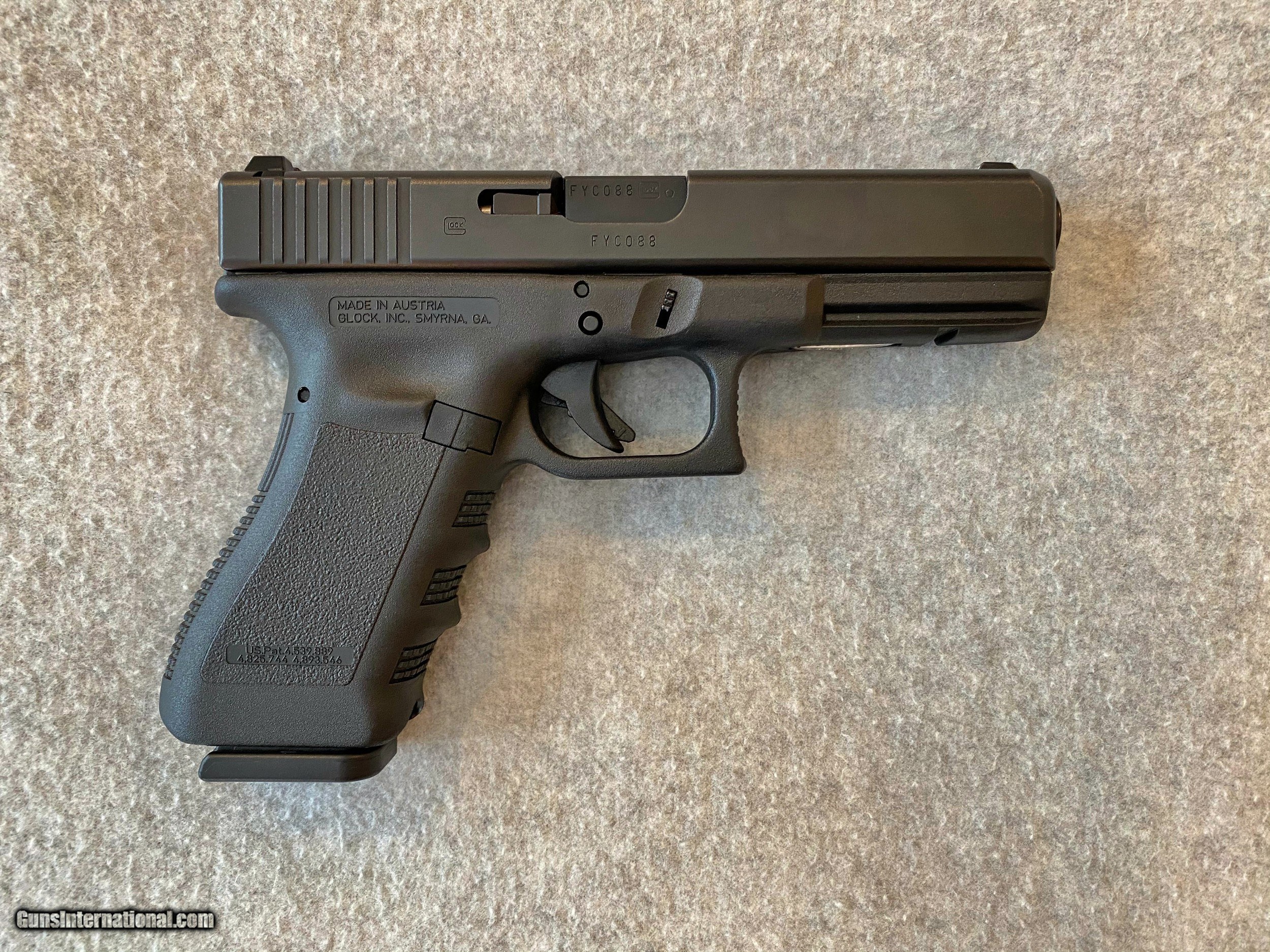 GLOCK 37 PISTOL 45 G.A.P. 2 MAGS NIGHT SIGHTS for sale