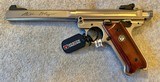 RUGER MARK IV 100 ANNIVERSARY NIB PISTOL AND KNIFE - 2 of 14