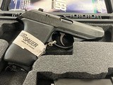 Sig Sauer P232 .380 semi auto pistol NIB - 1 of 3