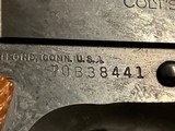 1982 Colt series 70 MK IV Government Model .45 auto NIB - 4 of 11