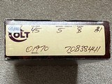 1982 Colt Series 70 mk IV Government Model 45 auto
Unfired NIB - 15 of 15