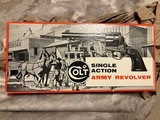 1969 Colt SAA 2nd Gen 5.5 barrel 357 magnum Stagecoach Box Unfired NIB