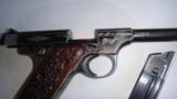 Colt Woodsman 1936 with wildlife engraving - 6 of 8