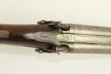 Antique Scottish Robert Ancell Double Barrel Percussion Pistol 1833-1861 Perth Scotland - 7 of 11