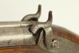 Antique Scottish Robert Ancell Double Barrel Percussion Pistol 1833-1861 Perth Scotland - 9 of 11