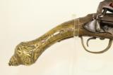Antique 1700s Ottoman Turkish Brass Miquelet - 3 of 9