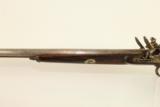 1700s Engraved Belgian Flintlock Double Barrel Shotgun with Carved Stock - 16 of 17