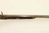 1700s Engraved Belgian Flintlock Double Barrel Shotgun with Carved Stock - 4 of 17