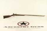 1700s Engraved Belgian Flintlock Double Barrel Shotgun with Carved Stock - 1 of 17
