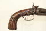 Rare Antique Double Barrel Kentucky Pistol circa 1840 - 2 of 9