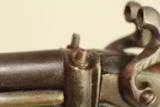 Rare Antique Double Barrel Kentucky Pistol circa 1840 - 5 of 9