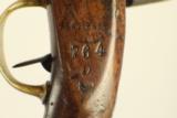 Antique French Model 1822 Martially Marked Percussion Pistol St. Etienne France - 7 of 17