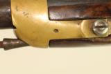 Antique French Model 1822 Martially Marked Percussion Pistol St. Etienne France - 12 of 17