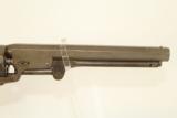 Antique N. Gilon Colt 1851 Navy Brevete Revolver with Unusual Cylinder Scene - 4 of 14