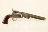 Antique N. Gilon Colt 1851 Navy Brevete Revolver with Unusual Cylinder Scene - 1 of 14