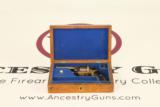 Antique Belgian Folding Trigger Pinfire Revolver / Beautifully Engraved and Cased with Accoutrements - 2 of 7