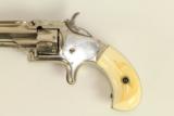 1868-1881 Antique Smith & Wesson Number 1 Revolver .22 / Wonderful Little Shooter with Bone Grips - 3 of 11
