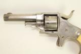 1858-1865 Antique Ethan Allen .22 Sidehammer Pocket Civil War Revolver - 5 of 10