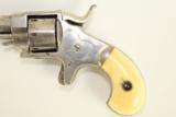 1858-1865 Antique Ethan Allen .22 Sidehammer Pocket Civil War Revolver - 4 of 10