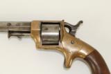 Antique E.A. Prescott Pocket Model Civil War Revolver Patent Infringement w Serial Number 18! - 8 of 12