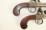 Antique 1770s Jackson of Tenterden English Flintlock Pistols Revolutionary War Era Cased Matching Pistols - 5 of 11
