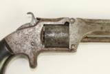 Antique Civil War Smith & Wesson Model No. 2 Old Army Revolver With Original .32 Rimfire Cartridge - 3 of 13