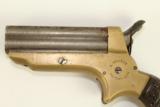 Antique 1859 Sharps Model 1 Pepperbox Civil War with BEAUTIFUL Gutta Percha Grips & Brass Frame - 7 of 9