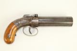 Antique 1830-1865 Allen & Thurber Bar Hammer Pepperbox / First American Double Action Revolving Pistol - 1 of 10