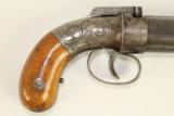 Antique 1830-1865 Allen & Thurber Bar Hammer Pepperbox / First American Double Action Revolving Pistol - 3 of 10