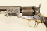 Antique Civil War Colt 1851 Navy Revolver Civil War Production With Inscription in Brass - 4 of 17