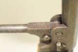Antique Civil War Colt 1851 Navy Revolver Civil War Production With Inscription in Brass - 10 of 17