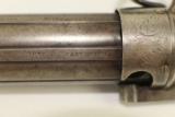 Antique 1830-1865 Allen & Thurber Bar Hammer Pepperbox First American Double Action Revolving Pistol - 12 of 22