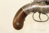 Antique 1830-1865 Allen & Thurber Bar Hammer Pepperbox First American Double Action Revolving Pistol - 3 of 22